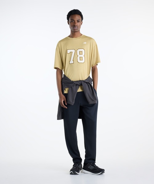 NEW BALANCE(ニューバランス)の「ショートスリーブTシャツ(Tシャツ/カットソー・メンズ・ブラック/グレイッシュブルー/ライトブラウン・XX-LARGE/X-LARGE/LARGE/MEDIUM/SMALL)」の14枚目の写真