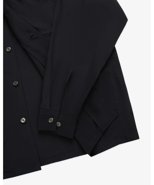 FRONT 11201（フロントワンワントゥーオーワン）の「Summer Rayon Open Collar Shirt（シャツ/ブラウス・メンズ・ブラック/ベージュ/ネイビー/ホワイト・S/M/L/XL）」の10枚目の写真