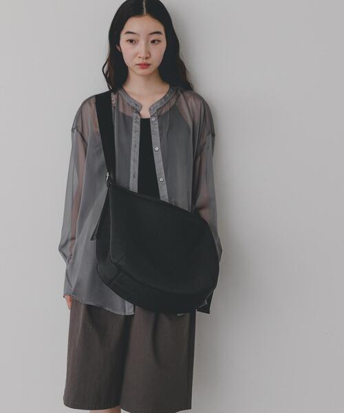 SENSE OF PLACE by URBAN RESEARCH(センスオブプレイスバイアーバンリサーチ)の「メッシュマンドリンショルダー(ショルダーバッグ・レディース・ベージュ/ブラック・ONE)」の4枚目の写真