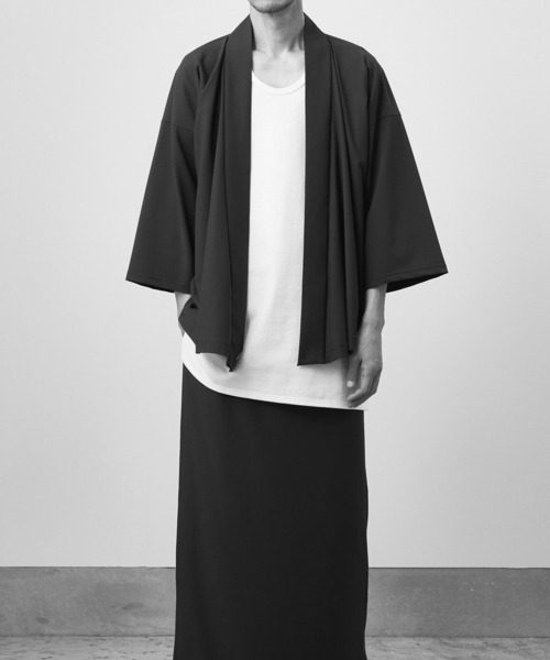 和ROBE(ワローブ)の「2026夏 WAROBE / KIMONO PANTS SUMMER(浴衣・メンズ・ブラック/オリーブ系・2/3)」の5枚目の写真