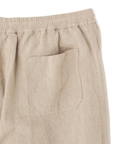 YLEVE（イレーヴ）の「YLEVE / LINEN CANVAS EAZY PANTS（その他パンツ・メンズ・ブラック/ベージュ・4/5）」の12枚目の写真