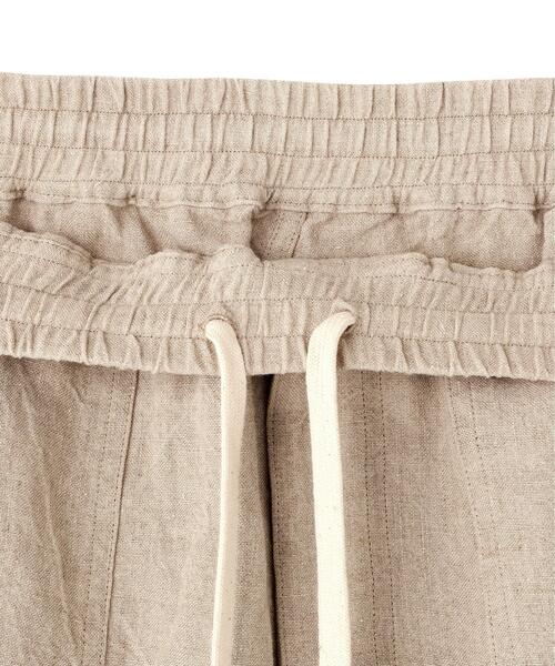 YLEVE（イレーヴ）の「YLEVE / LINEN CANVAS EAZY PANTS（その他パンツ・メンズ・ブラック/ベージュ・4/5）」の14枚目の写真