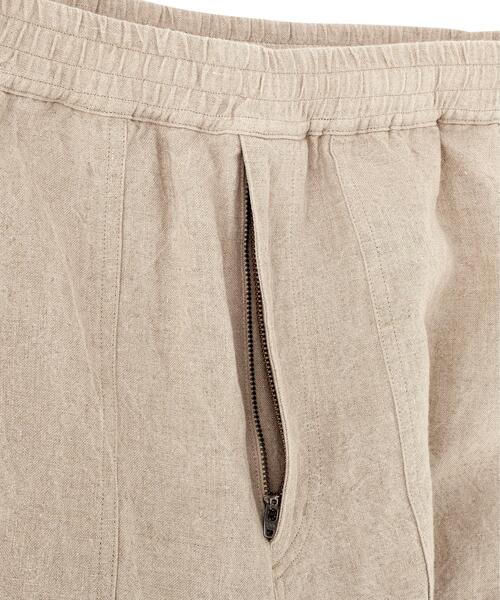 YLEVE（イレーヴ）の「YLEVE / LINEN CANVAS EAZY PANTS（その他パンツ・メンズ・ブラック/ベージュ・4/5）」の15枚目の写真