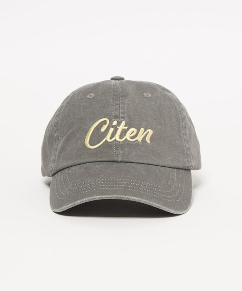 CITEN（シテン）の「＜CITEN＞ロゴデザインキャップ（キャップ・レディース・グレー系/オフホワイト・FREE）」の3枚目の写真
