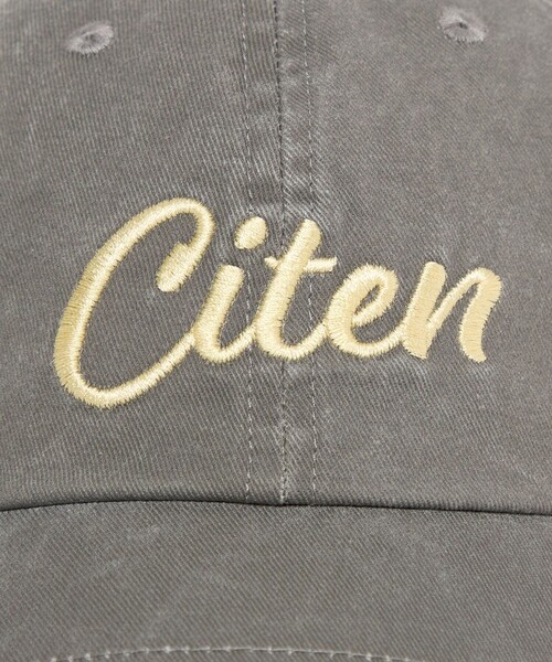 CITEN（シテン）の「＜CITEN＞ロゴデザインキャップ（キャップ・レディース・グレー系/オフホワイト・FREE）」の9枚目の写真
