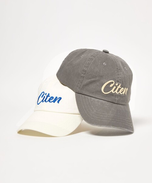 CITEN（シテン）の「＜CITEN＞ロゴデザインキャップ（キャップ・レディース・グレー系/オフホワイト・FREE）」の14枚目の写真