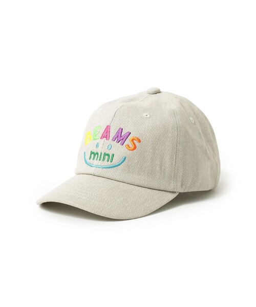 BEAMS mini(ビームスミニ)の「スマイル ツイル キャップ 2026FW(ハット・キッズ・ピンク/ブルー/ホワイト系その他7・ONE SIZE)」の6枚目の写真