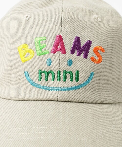 BEAMS mini(ビームスミニ)の「スマイル ツイル キャップ 2026FW(ハット・キッズ・ピンク/ブルー/ホワイト系その他7・ONE SIZE)」の9枚目の写真