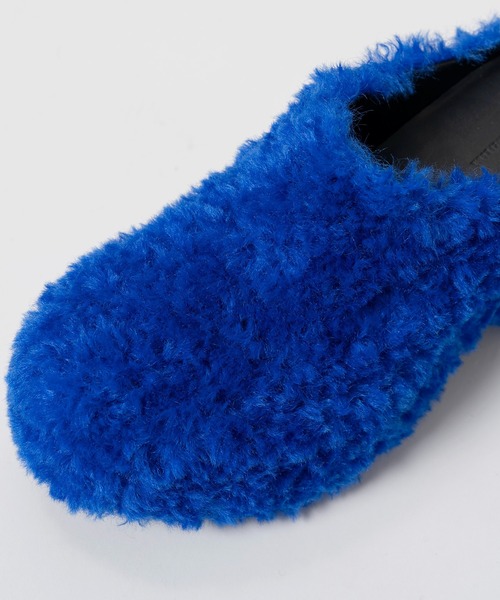 MAISON SPECIAL(メゾンスペシャル)の「Fur Sabot/ファーサボ(その他シューズ・レディース・ブルー/ブラック/マルチ/アイボリー・36/38/37)」の17枚目の写真