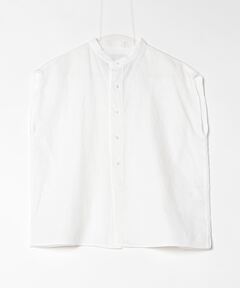 TICCA / リネン フレンチスリーブ シャツ［手洗い可］（シャツ