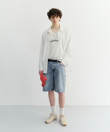 CLASSIC CARPENTER DENIM SHORTS_UDPA6B324_LIGHT BLUE