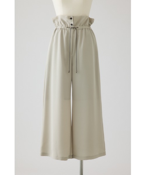 RIM.ARK(リムアーク)の「Drawstring relax PT(ドローストリング リラックス パンツ)(その他パンツ・レディース・ライトグレー/グレー/ボルドー・36/38)」の2枚目の写真