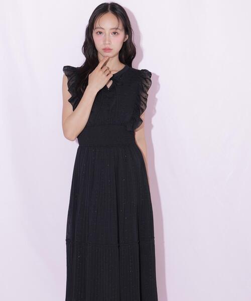 JILL by JILL STUART(ジルバイジルスチュアート)の「シアープリーツワンピース(ワンピース・レディース・グレー系その他/ブラウン系その他/ブラック・FREE)」の4枚目の写真