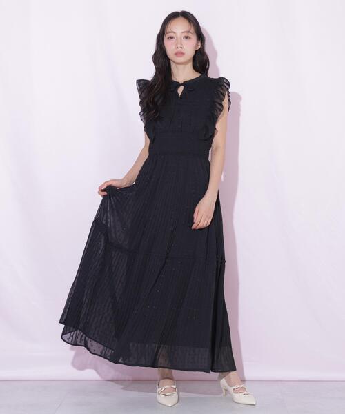 JILL by JILL STUART(ジルバイジルスチュアート)の「シアープリーツワンピース(ワンピース・レディース・グレー系その他/ブラウン系その他/ブラック・FREE)」の6枚目の写真
