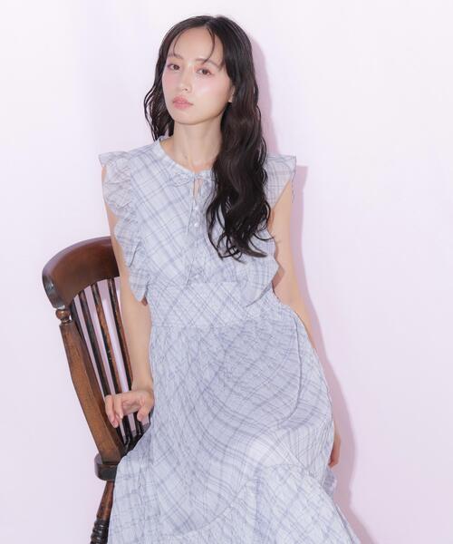JILL by JILL STUART(ジルバイジルスチュアート)の「シアープリーツワンピース(ワンピース・レディース・グレー系その他/ブラウン系その他/ブラック・FREE)」の10枚目の写真