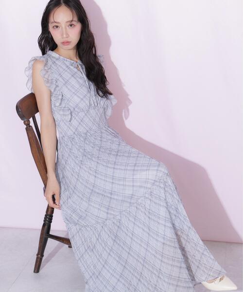 JILL by JILL STUART(ジルバイジルスチュアート)の「シアープリーツワンピース(ワンピース・レディース・グレー系その他/ブラウン系その他/ブラック・FREE)」の11枚目の写真