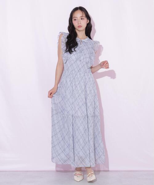 JILL by JILL STUART(ジルバイジルスチュアート)の「シアープリーツワンピース(ワンピース・レディース・グレー系その他/ブラウン系その他/ブラック・FREE)」の14枚目の写真