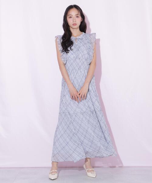 JILL by JILL STUART(ジルバイジルスチュアート)の「シアープリーツワンピース(ワンピース・レディース・グレー系その他/ブラウン系その他/ブラック・FREE)」の15枚目の写真