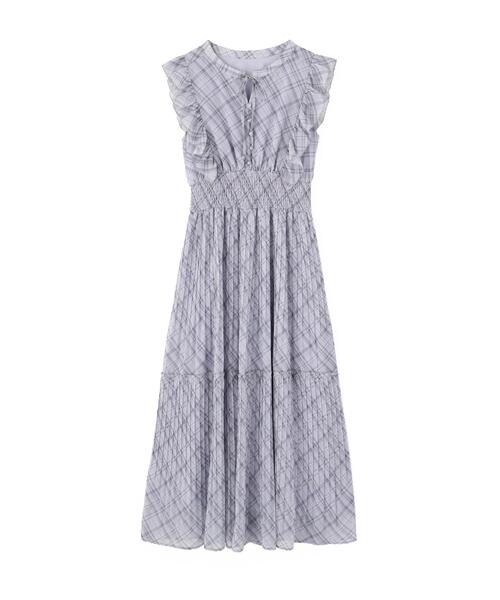 JILL by JILL STUART(ジルバイジルスチュアート)の「シアープリーツワンピース(ワンピース・レディース・グレー系その他/ブラウン系その他/ブラック・FREE)」の18枚目の写真