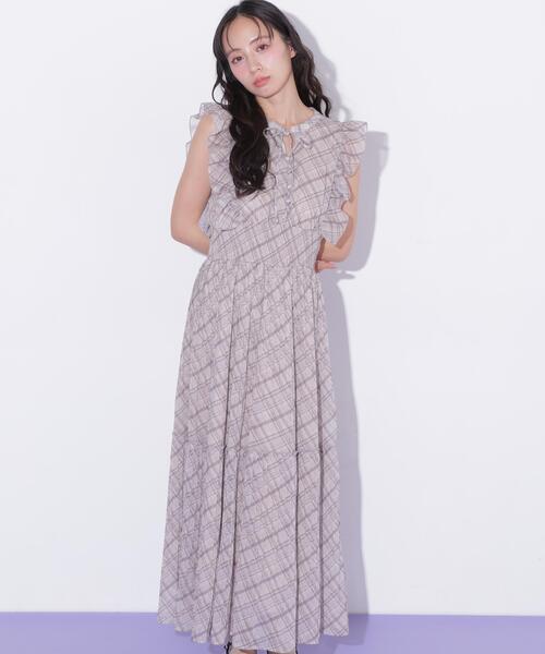 JILL by JILL STUART(ジルバイジルスチュアート)の「シアープリーツワンピース(ワンピース・レディース・グレー系その他/ブラウン系その他/ブラック・FREE)」の20枚目の写真