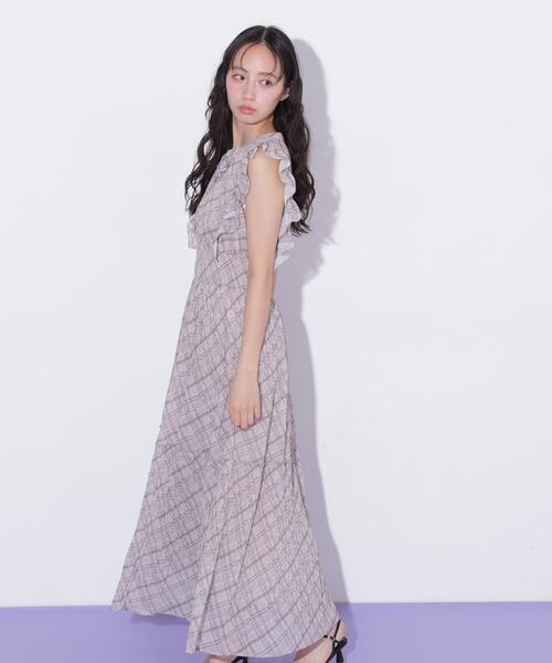 JILL by JILL STUART(ジルバイジルスチュアート)の「シアープリーツワンピース(ワンピース・レディース・グレー系その他/ブラウン系その他/ブラック・FREE)」の21枚目の写真