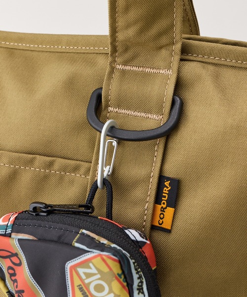 KELTY(ケルティ)の「総柄ポーチ付/限定モデル【KELTY】LIMITED ZIP TOTE S(トートバッグ・レディース・タン/ブラック/オリーブ・ONE SIZE)」の20枚目の写真