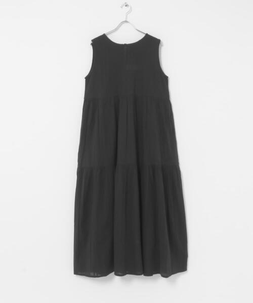 URBAN RESEARCH Sonny Label(アーバンリサーチサニーレーベル)の「コットンティアードサッカーワンピース(ワンピース・レディース・ブラウン/ブラック/レッド・FREE)」の10枚目の写真