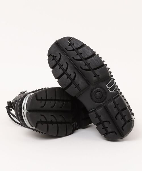 NEW ROCK(ニューロック)の「NEW ROCK/ニューロック/M-WALL083CCT-S9(ブーツ・レディース・ブラック・40/38/37)」の2枚目の写真