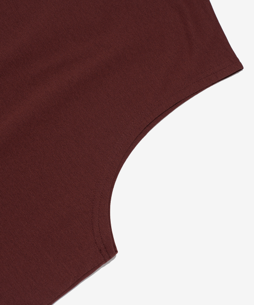 BLANKIT(ブランキット)の「ドライフローソフトクルーネックスリーブレス(ワイン)(Tシャツ/カットソー・レディース・その他・2XL/X-LARGE)」の4枚目の写真