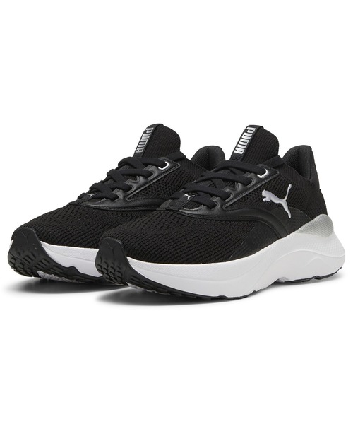 PUMA(プーマ)の「PUMA/プーマ SOFTRIDE メイブ ウィメンズ 310160(スニーカー・レディース・ブラック/ホワイト・23.0cm/25.0cm/24.5cm/24.0cm/23.5cm)」の4枚目の写真