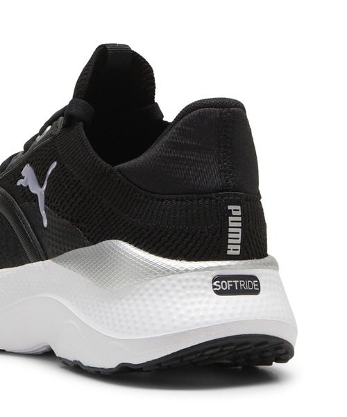 PUMA(プーマ)の「PUMA/プーマ SOFTRIDE メイブ ウィメンズ 310160(スニーカー・レディース・ブラック/ホワイト・23.0cm/25.0cm/24.5cm/24.0cm/23.5cm)」の7枚目の写真