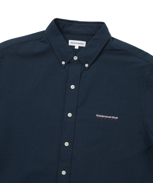 thisisneverthat(ディスイズネバーザット)の「DSN Striped Oxford Shirt(シャツ/ブラウス・メンズ・ネイビー/グレー/オフホワイト・L/M/S/XL)」の8枚目の写真