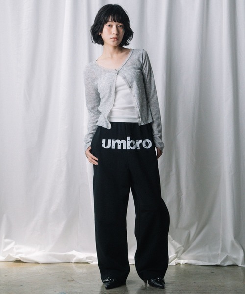 ALAND(エーランド)の「【UNISEX】ALAND×UMBRO/裏毛バレルパンツ(SET UP着用可能)(スウェットパンツ・レディース・ブラック/グレー/ブルー・LARGE/SMALL)」の17枚目の写真