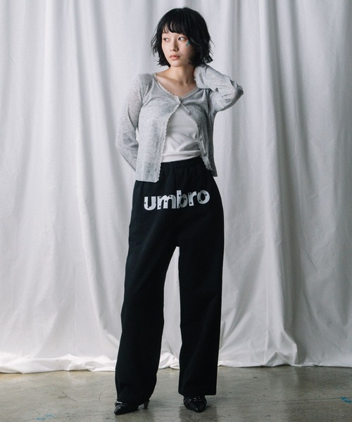 ALAND(エーランド)の「【UNISEX】ALAND×UMBRO/裏毛バレルパンツ(SET UP着用可能)(スウェットパンツ・レディース・ブラック/グレー/ブルー・LARGE/SMALL)」の18枚目の写真