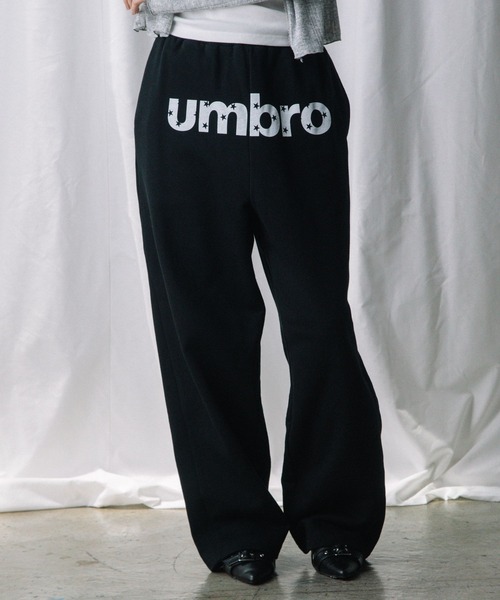 ALAND(エーランド)の「【UNISEX】ALAND×UMBRO/裏毛バレルパンツ(SET UP着用可能)(スウェットパンツ・レディース・ブラック/グレー/ブルー・LARGE/SMALL)」の21枚目の写真