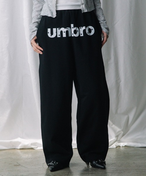 ALAND(エーランド)の「【UNISEX】ALAND×UMBRO/裏毛バレルパンツ(SET UP着用可能)(スウェットパンツ・レディース・ブラック/グレー/ブルー・LARGE/SMALL)」の22枚目の写真
