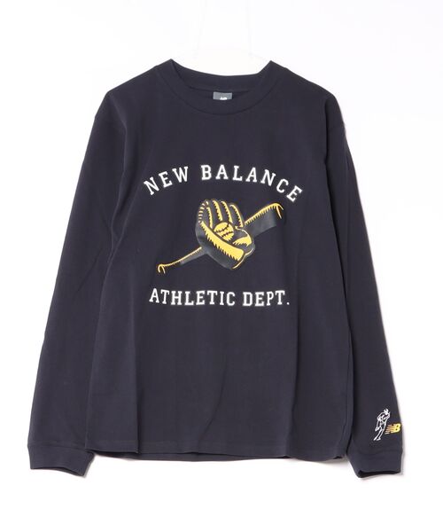 NEW BALANCE(ニューバランス)の「New Balance ニューバランス M O.HシグネチャーロングスリーブT ロングスリーブ MT6202LZDNT DNT(Tシャツ/カットソー・メンズ・ブルー・XX-LARGE/X-LARGE/LARGE/SMALL)」の1枚目の写真