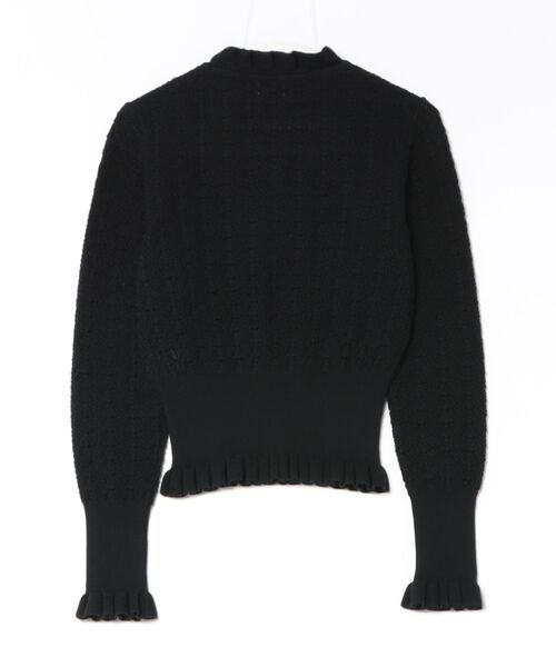 Vivienne Westwood（ヴィヴィアンウエストウッド）の「ｼｪﾙﾌﾘﾙﾆｯﾄﾌﾟﾙｵｰﾊﾞｰ（カーディガン/ボレロ・レディース・ベージュ/ライトブラウン/ブラック・FREE）」の4枚目の写真