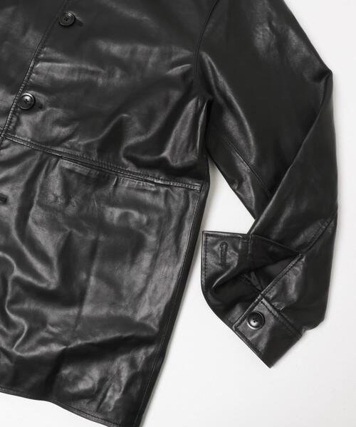 URBAN RESEARCH DOORS(アーバンリサーチドアーズ)の「Sheep Leather Jacket(その他アウター・レディース・ブラック・MEDIUM/SMALL)」の9枚目の写真