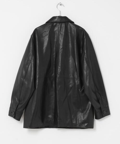 URBAN RESEARCH DOORS(アーバンリサーチドアーズ)の「Sheep Leather Jacket(その他アウター・レディース・ブラック・MEDIUM/SMALL)」の11枚目の写真