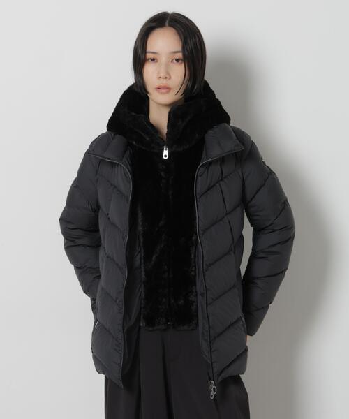 CAPEHORN(ケープホーン)の「CAPE HORN/別注 ALVAREZ MATT(ダウンジャケット/コート・レディース・ベージュ/ブラック・42/40)」の9枚目の写真