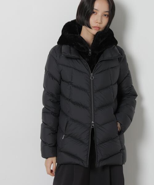 CAPEHORN(ケープホーン)の「CAPE HORN/別注 ALVAREZ MATT(ダウンジャケット/コート・レディース・ベージュ/ブラック・42/40)」の10枚目の写真