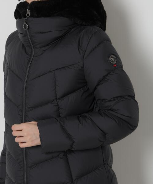 CAPEHORN(ケープホーン)の「CAPE HORN/別注 ALVAREZ MATT(ダウンジャケット/コート・レディース・ベージュ/ブラック・42/40)」の17枚目の写真