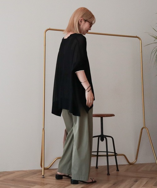 AMERICAN HOLIC(アメリカンホリック)の「ソフトバルーンドロストパンツ(その他パンツ・レディース・ベージュ/カーキ/ダークネイビー・L/M)」の10枚目の写真