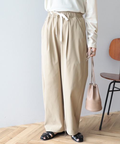 AMERICAN HOLIC(アメリカンホリック)の「ソフトバルーンドロストパンツ(その他パンツ・レディース・ベージュ/カーキ/ダークネイビー・L/M)」の22枚目の写真