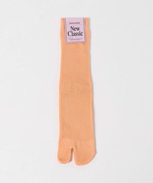 Steven Alan(スティーブンアラン)の「<MARCOMONDE × Steven Alan>HIGH GAUGE TABI SOCKS/ソックス(ソックス/靴下・レディース・グレー系/シャーベット/オフホワイト・1)」の3枚目の写真