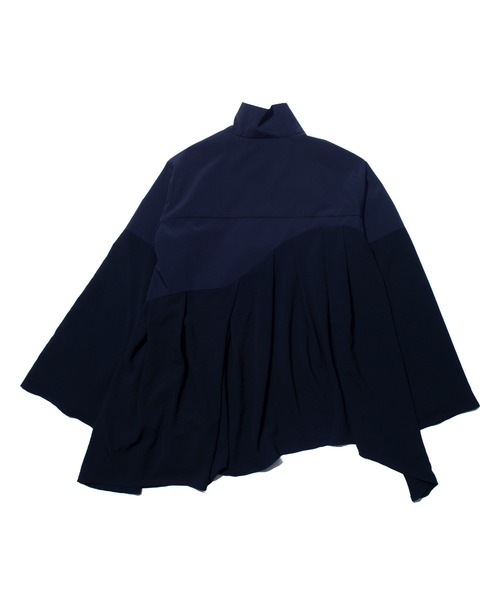 F/CE. （エフシーイー）の「F/CE. SOLOTEX TECH ZIP BLOUSE / エフシーイー ソロテックス テック ジップ ブラウス（シャツ/ブラウス・レディース・ブラック/ネイビー・SMALL）」の4枚目の写真