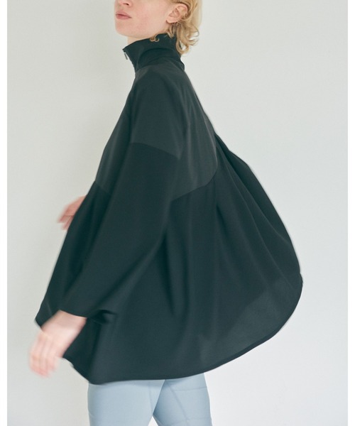 F/CE. （エフシーイー）の「F/CE. SOLOTEX TECH ZIP BLOUSE / エフシーイー ソロテックス テック ジップ ブラウス（シャツ/ブラウス・レディース・ブラック/ネイビー・SMALL）」の10枚目の写真