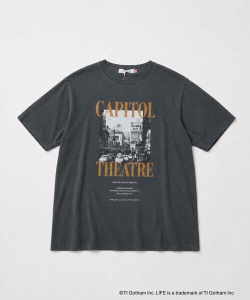 GOOD ROCK SPEED（グッドロックスピード）の「【GOOD ROCK SPEED/グッドロックスピード】LIFE PICTURE COLLECTIONモノクロフォトTEE/Tシャツ/グラフィックTEE【WEB限定】（Tシャツ/カットソー・レディース・ブラウン/チャコールグレー/ベージュ・フリー）」の9枚目の写真