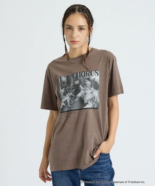 GOOD ROCK SPEED（グッドロックスピード）の「【GOOD ROCK SPEED/グッドロックスピード】LIFE PICTURE COLLECTIONモノクロフォトTEE/Tシャツ/グラフィックTEE【WEB限定】（Tシャツ/カットソー・レディース・ブラウン/チャコールグレー/ベージュ・フリー）」の13枚目の写真